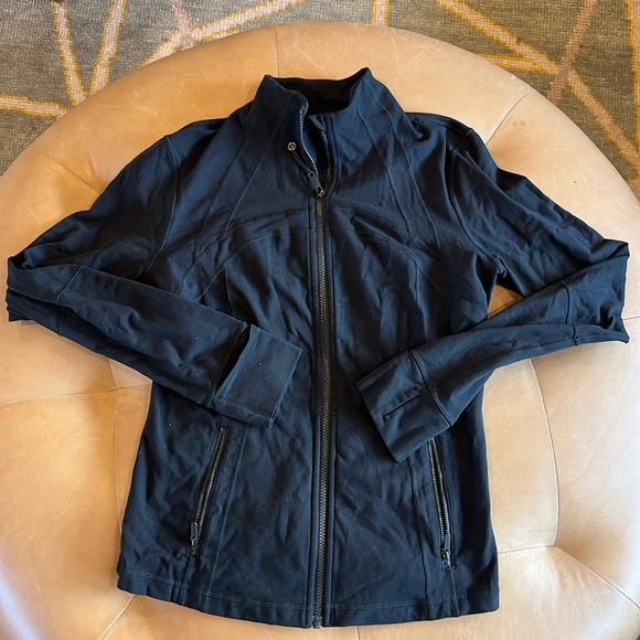 Lululemon Define Black Zip Up Jacket - Sz 12 - Picture 5 of 10